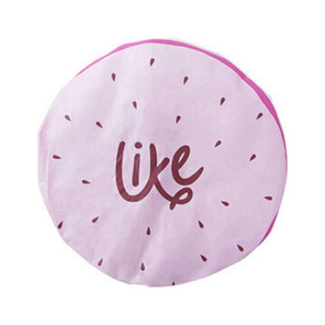 Fridja Cute Cartoon Fruit Pattern Waterproof Shower Cap Adult Shower Cap Bathing Cap