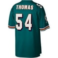 thumbnail image 3 of Men's Mitchell & Ness Zach Thomas Aqua Miami Dolphins Legacy Replica Jersey, 3 of 3