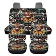 thumbnail image 7 of Pzuqiu Bohemian Highland Cow Full Set Universal Seat Covers for Cars Full Wrapping Edge Seat Covers Breathable Car Seat Protector Accessories Universal Print Fit for Most Cars Sedans Trucks, 7 of 7