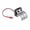 Silver, variant on Rupoun Heat Sink With Cooling Fan for 1/10 Scale Electric RC Car 380 / 390 Motor, High Performance Aluminum Radiator (Gold)
