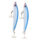 thumbnail image 2 of Señuelos de pesca con cola en forma de T, cebos duros realistas, accesorio para nadar (azul y blanco), 2 uds., 2 of 8