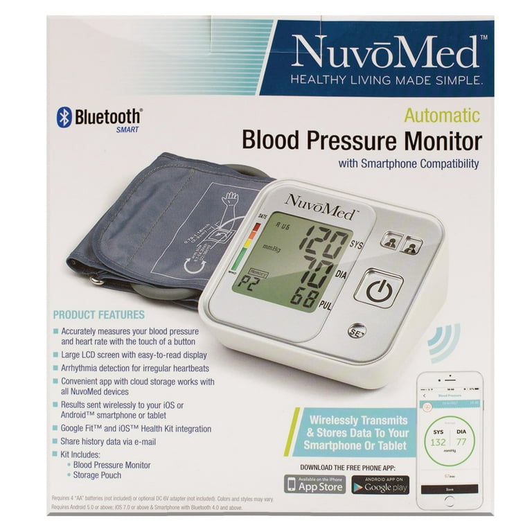 Blood pressure monitor with rechargeable battery - All medical device  manufacturers