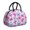 Butterfly and Pink, variant on Butterfly and Monarch Orange Pattern Insulated Lunch Bag,Leakproof Large Capacity Lunch Box for Work,Picnic or Travel,11.4 X 6.7 X 8.3 Inches