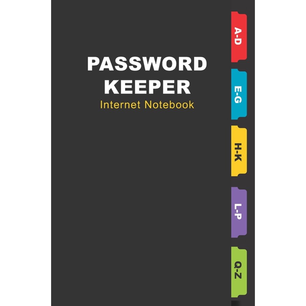 Password Keeper Notebook For storing site and Social