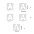 thumbnail image 3 of 60Pcs Letter and Number Stencils Flexible PET Painting Templates For Scrapbooking Journal Album Kids Drawing Templates, 3 of 5