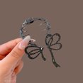 thumbnail image 1 of Horquilla con borlas y flores de perlas para el pelo, pinza para el pelo con forma de disco en la parte posterior, accesorio para el pelo de alta calidad para mujer, 1 of 6