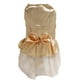 thumbnail image 1 of Traje navideño de lujo con bordado para perro, vestido para perro, disfraz ligero de terciopelo para cachorro, cuello alto, ropa para niña, color amarillo L, 1 of 6
