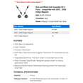 thumbnail image 2 of Axle and Wheel Hub Assembly Kit 4 Piece - Compatible with 2005 - 2008 Dodge Magnum 2006 2007, 2 of 2