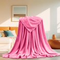 thumbnail image 5 of Dalang Fleece Blanket Plush Throw Fuzzy Lightweight Super Soft Microfiber Flannel Blankets for Couch, Bed, Sofa Warm and Cozy for All Seasons,70x100Cm(B), 5 of 5
