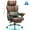 Brown, variant on CloudRest Pro 400lbs Executive heavy duty office chair, High Back Ergonomic Computer Desk Chairwith Lumbar Back Support, white