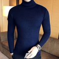 Brand Men Turtleneck Sweaters and Pullovers 2022 Fashion Knitted