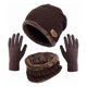 thumbnail image 1 of 3 En 1 Gorro Bufanda Guantes Cuello Unisex Invierno Frío, 1 of 8