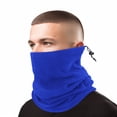 thumbnail image 1 of TOPTIE Unisex Warm Fleece Neck Gaiter - Soft & Stretchy Face Mask, Multifunctional Tube for Running, Cycling, Everyday Use-Royal Blue, 1 of 7