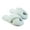Green, variant on Xinyolin 1 Pair Women Slippers Colorful Plush Non-slip Deodorant Anti Skid Keep Warm Winter Cross Fluffy Slippers for Home