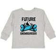 thumbnail image 3 of Inktastic Snowboarding Future Snowboarder Boys or Girls Long Sleeve Toddler T-Shirt, 3 of 5