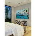 thumbnail image 3 of "Beach at Dusk" Painting Print on Wrapped Canvas, 3 of 7
