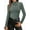 Army Green, variant on MOYIKO Mock Turtleneck Long Sleeve Shirts for Women Fitted Thermal Undershirts Lightweight Trendy Tops