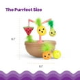 thumbnail image 5 of Catstages Hunt N' Wobble Fruit Bowl Wobbling Cat Toy with Five Catnip Toys, Jingle Ball, and Flingers, Multicolored, 5 of 6