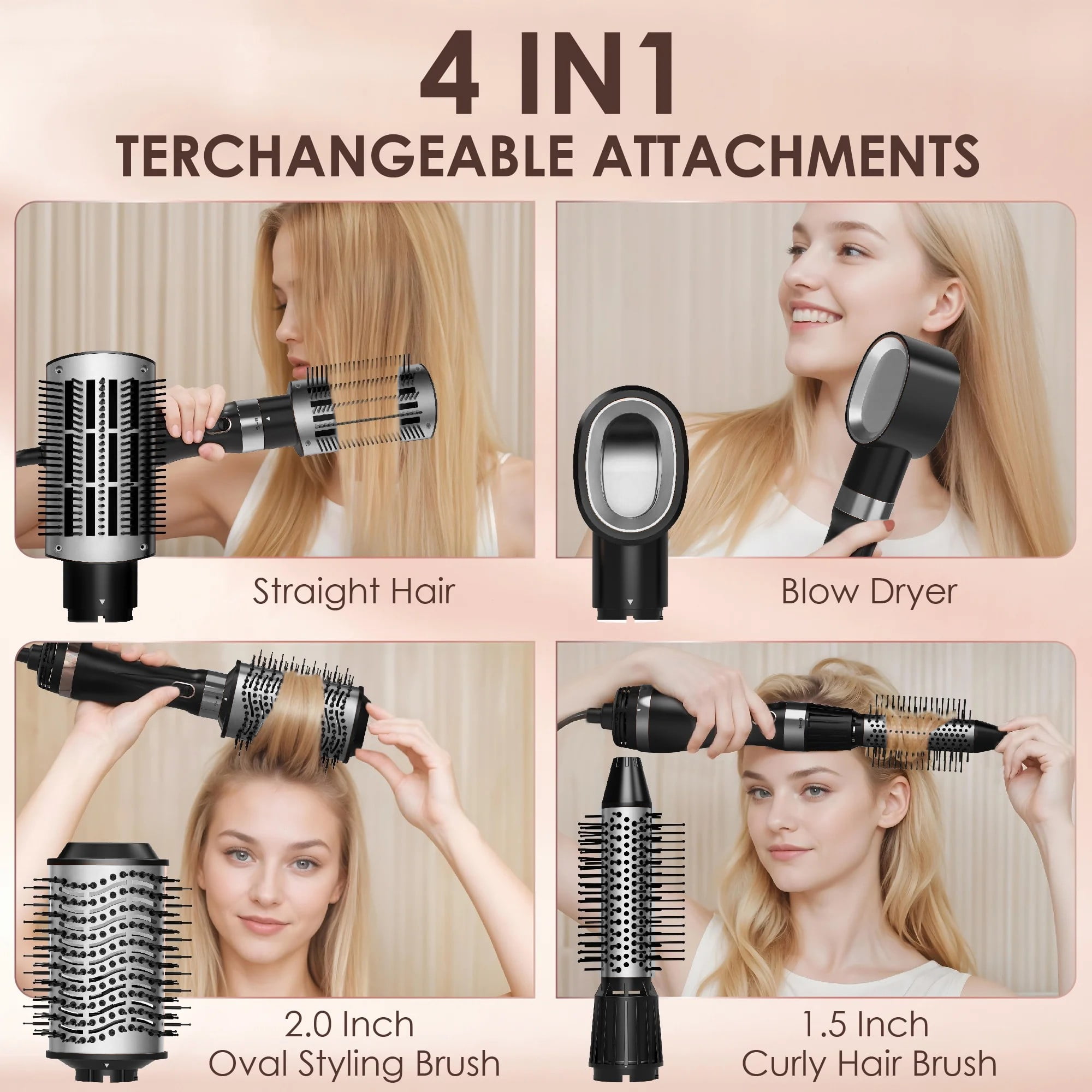 Hair Styling Surker Professional Surker Hot Air Brush SKIMI Hair - Main Image