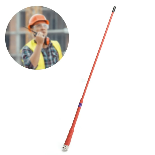 Antena De Goma Suave, 220 Alpha 50 100 Walkie Talkie De Mano De Repuesto De Alta Ganancia 136 174 MHz Negro De Mano Para GPS 430 320 900 100 Negro