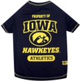 thumbnail image 1 of Iowa Hawkeyes Pet Tee Shirt - X-Small, 1 of 1