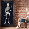 thumbnail image 4 of Cartoon Skeleton Halloween Decoration Spooky Theme Party Backdrop for Halloween Party Indoor Decoration Horror Event, 4 of 9