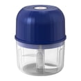 thumbnail image 2 of Wireless Portable Veggie Grinder, Compact Garlic Masher Mincer, Rechargeable Small Food Processor, Sharp Cutting Blades, Quick Minced Maker, for Onion, Veggies, Minced Meat Prep,Z2#J, 2 of 6
