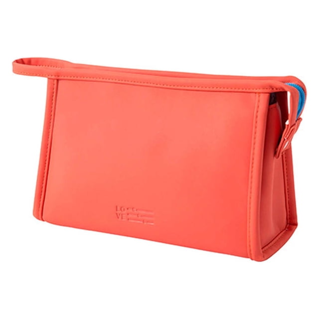 Bolsa de maquillaje, bolsa de cosméticos, bolsa de maquillaje grande para mujeres, bolsa de cosméticos de color puro, estilo maletín, bolsa de cosméticos portátil, bolsa de cosméticos de mano, la moch
