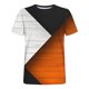 thumbnail image 4 of Mens Camisas de Manga Corta Impresión Casual Deportes Cuello Redondo Blusa, Poliéster Ligero para la Primavera Verano Al Aire Libre Uso Diario, 4 of 4