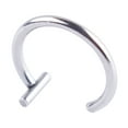 thumbnail image 1 of Lip Ring No Piercing Stainless Steel Decorative Fake Nose Ring Faux Lip Hoop, 1 of 10