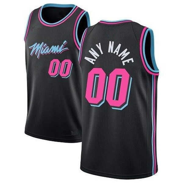 NBA_ Basketball Jerseys 75th Custom Mens Womens youth Miami''Heat