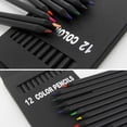 thumbnail image 3 of YOPTOP Colored Pencils 12 Count Set, Oil Based Colored Pencils Artist Quality, Perfect for Adults Coloring and Kids Doodling Drawing Painting Sketching Writing, Pre-sharpened, 3 of 4