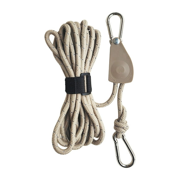 onlyliua para Interior/Exterior Cuerda Sin Tensor para Acampar Ajustable y Portátil, Resistente Al Viento