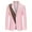 Pink, variant on QENGING Men's Suit Jacket Slim Fit Suit Solid Color Dress Business Casual Single Blazer Suit for Home Party Outdoor