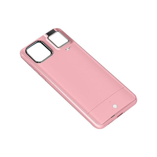 Flash Phone Case with Fill Light Oil Resistant PC Lighted Cell Phone Case for 12/11/Pro/Pro Max