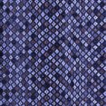 thumbnail image 1 of Ahgly Company Machine Washable Indoor Square Abstract Blue Modern Area Rugs, 5' Square, 1 of 4