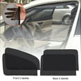 thumbnail image 4 of 4Pcs Car Side Window Sun Shade Cover Visor Magnetic Mesh Shield Sunshades UV Protection, 4 of 10