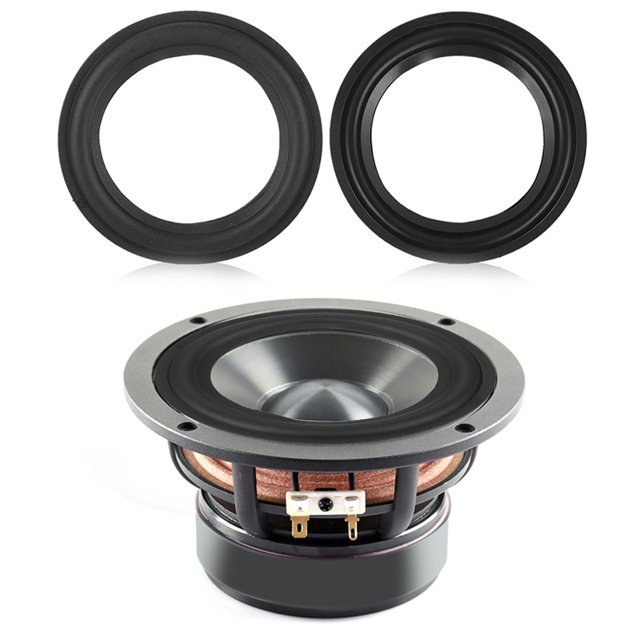 Speaker Rubber Edge Rubber Edge Speaker Speaker Repair Parts Speaker Edge Speaker Surround Edge 5'' Speaker Surround Repair Subwoofer Foam Edge Woofer Repair Part Replacement