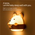 thumbnail image 5 of Yuarrent Luz Led de oso, recargable, con Control remoto, para dormitorio, junto a la cama, sin perforaciones Iluminación y accesorios Yuarrent HA017112-00, 5 of 5