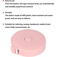 thumbnail image 5 of Soft Tape, 1.5m Soft Sewing Tape Measure Mini Measuring Tape for Girl Body Measuring Tailoring Sewing Handwork Treatment (01), 5 of 5