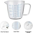 thumbnail image 5 of Sunjoy Tech 250ML/500ML Glass Measuring Cup, Heat-Resistant Borosilicate Glass Graduated Beaker Mug with Handle for Milk, Wine, Hot or Cold Liquid, Microwave, Oven Safe for Home, 5 of 8