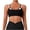 Black, variant on Wensltd Running Fitness Bras for Women Solid Color High Impact Support Bras Seamless Breathable Everyday Wear Black