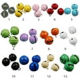 thumbnail image 3 of 20pcs Deep Pink Metal Jingle Bell Christmas Festival Wedding Decoration Assorted Loose Beads DIY Pet Pendants Crafts,22mm, 3 of 5