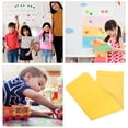 thumbnail image 4 of Onaparter Storage Bags Kindergarten Painting Holder Classroom Pocket Chart Hanging Closet Convenient Pouches Child （Yellow）, 4 of 6