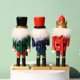 thumbnail image 5 of Cascanueces Decoraciones navideñas Adornos de cascanueces de Navidad, Figuras de cascanueces para adornos de árboles de Navidad Regalo de cumpleaños Fiesta en casa Decoraciones de Navidad kaili Sencillez, 5 of 5