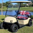 thumbnail image 2 of HUIACONG The Image of the British Flag Golf Cart Seat Covers 2 Pack Breathable for Club Car Golf Cart 2 Passengers Front Seat, Fashion Accessories Soft Golf Cart Front Seat Cover All Weather, 2 of 7