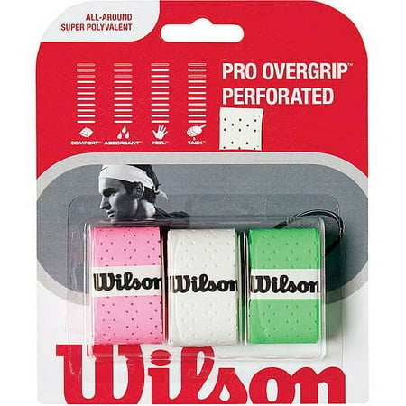 Wilson Pro Overgrip Perforated, Assorted Colors