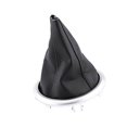 thumbnail image 4 of Lever Cover, Car Black Manual TransmissionLever Frame Boot Cover Replacement for Swift SX4 2005-2010, 4 of 8