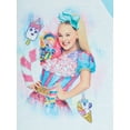 thumbnail image 2 of JoJo Siwa Girls' Short Sleeve Shirt and Shorts Pajama Set, 2 Piece, Sizes 4-12, 2 of 3