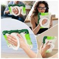 thumbnail image 5 of FJLBDE Case for Lenovo Tab P11/Tab P11 Plus 11 inch with 360 Kickstand, Shoulder Strap Carrying Protective Cover, Multicolor Green, 5 of 6